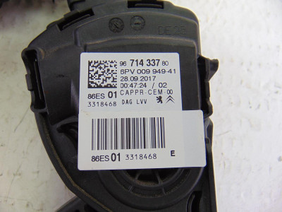 POTENCIOMETRO PEDAL, CITROEN, C4 CACTUS