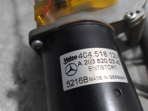 MOTOR LIMPIA DELANTERO, MERCEDES-BENZ, CLASE C (BM 203) SPORTCOUPE 