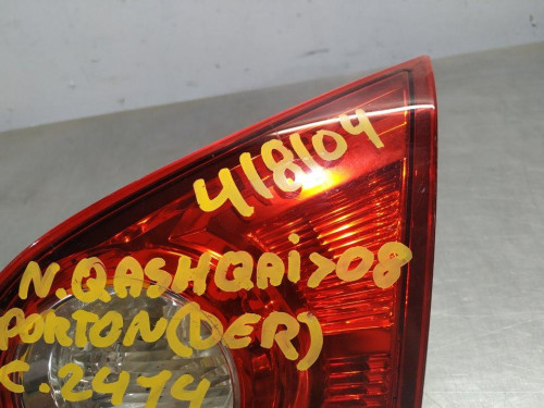  PILOTO TRASERO DERECHO INTERIOR NISSAN QASHQAI (J10) 