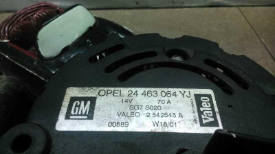 ALTERNADOR, OPEL, ASTRA G BERLINA