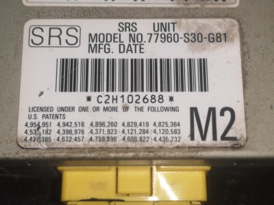CENTRALITA AIRBAG, Honda, PRELUDE (BB6/8/9)