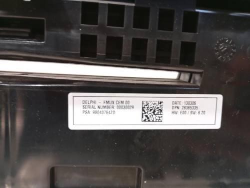 MANDO CALEFACCION / AIRE ACONDICIONADO Citroen C4 BERLINA 