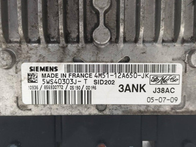 CENTRALITA MOTOR UCE, FORD, FOCUS BERLINA (CAP)