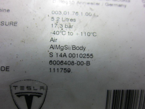  DEPOSITO SUSPENSION TESLA MODEL S 