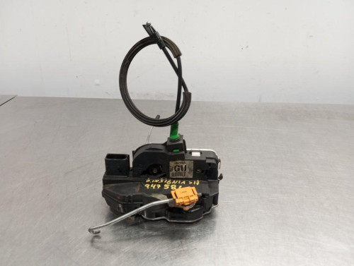  CERRADURA PUERTA TRASERA DERECHA, OPEL, INSIGNIA BERLINA 