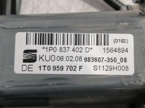  ELEVALUNAS DELANTERO DERECHO SEAT LEON (1P1) 