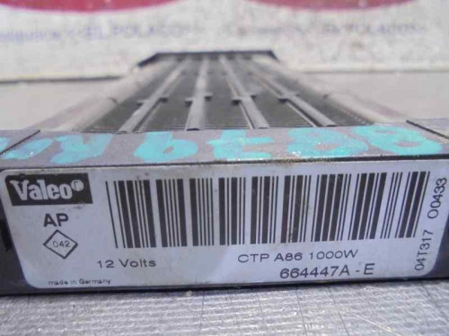  RESISTENCIA CALEFACCION Renault SCENIC II (JM) 