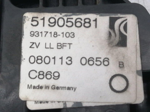CERRADURA PUERTA DELANTERA DERECHA FIAT III PUNTO (199) 