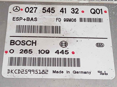 CENTRALITA MOTOR UCE, MERCEDES-BENZ, CLASE A (BM 168)