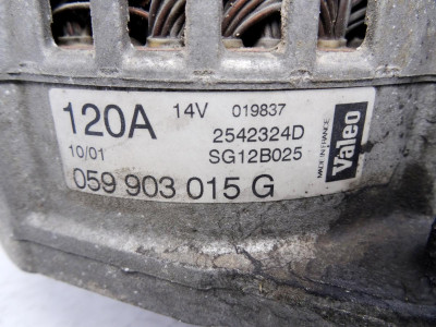 ALTERNADOR, AUDI, A6 BERLINA (4B2)
