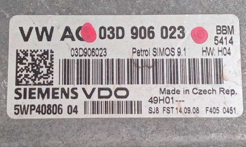  CENTRALITA MOTOR UCE Skoda FABIA (5J2) 