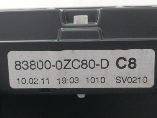  CUADRO INSTRUMENTOS, TOYOTA, AURIS (E15) 