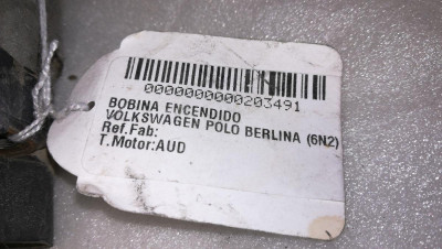 BOBINA ENCENDIDO, VOLKSWAGEN, POLO III BERLINA (6N2)
