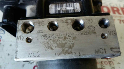 ABS Renault CLIO II FASE II (B/CB0) 