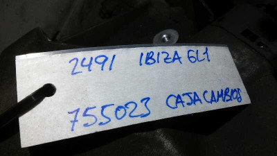 CAJA CAMBIOS, SEAT, IBIZA (6L1)