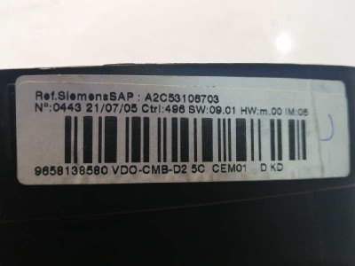 CUADRO INSTRUMENTOS, PEUGEOT, 407 SW