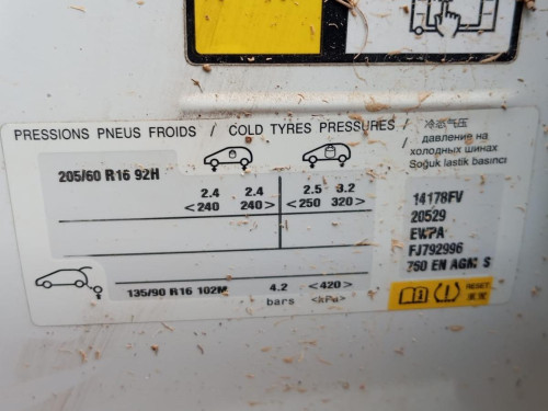  CITROEN C4 PICASSO/SPACETOURER 