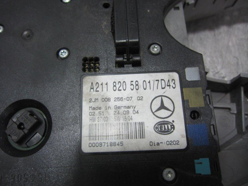  LUZ INTERIOR MERCEDES-BENZ CLASE E (BM 211) BERLINA 