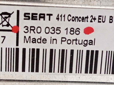 SISTEMA AUDIO / RADIO CD, SEAT, EXEO BERLINA (3R2)