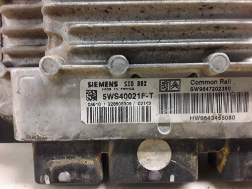 CENTRALITA MOTOR UCE Citroen C3 