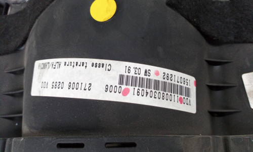  CUADRO INSTRUMENTOS ALFA ROMEO GT (125) 