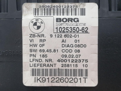 CUADRO INSTRUMENTOS, BMW, SERIE 3 TOURING (E91)