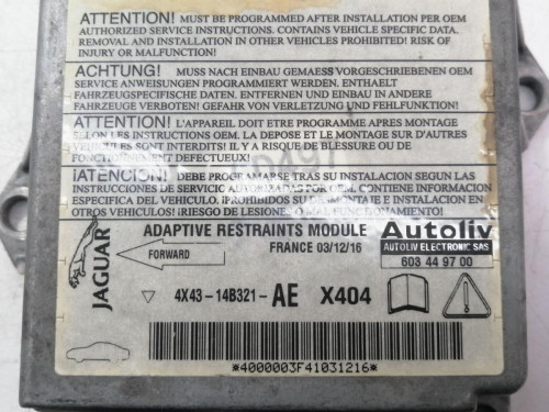  CENTRALITA AIRBAG, JAGUAR, X-TYPE 