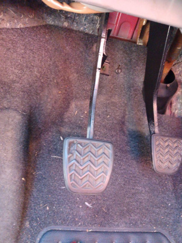 PEDAL EMBRAGUE, PEUGEOT, 107