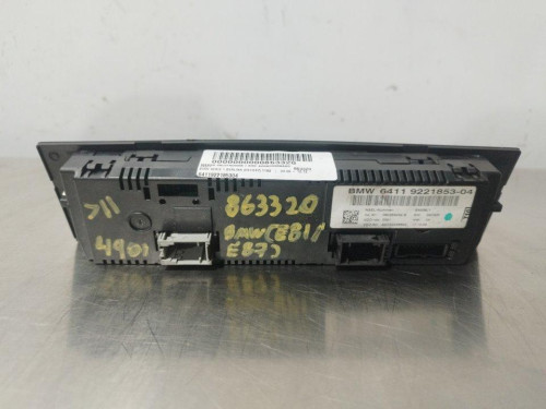  MANDO CALEFACCION / AIRE ACONDICIONADO, BMW, SERIE 1 BERLINA (E81/E87) 