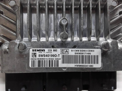 CENTRALITA MOTOR UCE, Citroen, C5 BERLINA