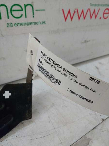  FARO ANTINIEBLA DERECHO Fiat II PUNTO (188) BERLINA 