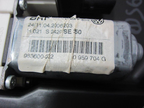  ELEVALUNAS TRASERO DERECHO SEAT LEON (1P1) 