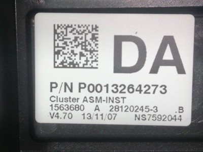 CUADRO INSTRUMENTOS, OPEL, CORSA D