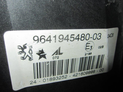FARO ANTINIEBLA DERECHO, PEUGEOT, 407