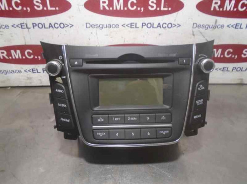 SISTEMA AUDIO / RADIO CD HYUNDAI I30 (GD) 