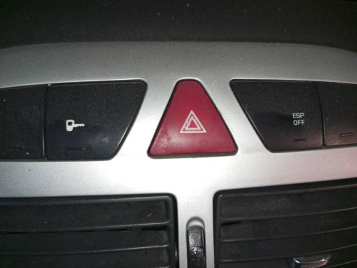 WARNING Peugeot 307 CC CABRIO-COUPÉ (S2) 