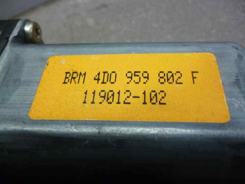  MOTOR ELEVALUNAS TRASERO DERECHO AUDI A8 (D2) 