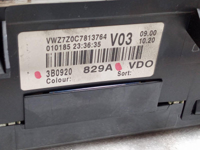 CUADRO INSTRUMENTOS, VOLKSWAGEN, PASSAT BERLINA (3B3)