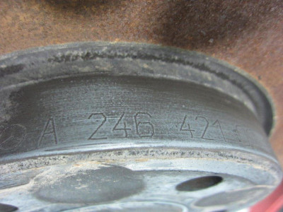 DISCO FRENO DELANTERO, MERCEDES-BENZ, CLASE A (BM 176)