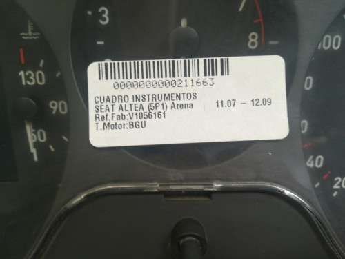  CUADRO INSTRUMENTOS SEAT ALTEA (5P1) 