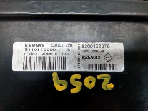  CENTRALITA MOTOR UCE RENAULT CLIO II FASE II (B/CB0) 