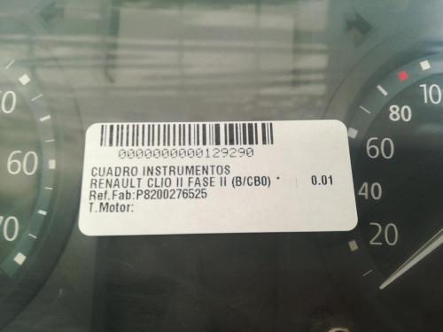  CUADRO INSTRUMENTOS 