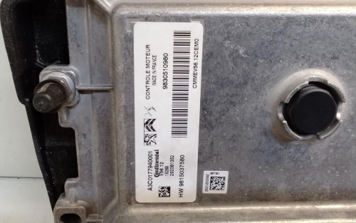 CENTRALITA MOTOR UCE Citroen C3 