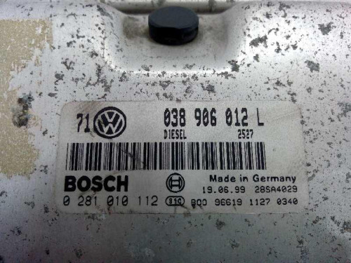 CENTRALITA MOTOR UCE VOLKSWAGEN GOLF IV BERLINA (1J1)(10.1997) 