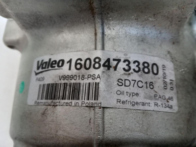 COMPRESOR AIRE ACONDICIONADO, PEUGEOT, 5008