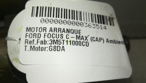  MOTOR ARRANQUE FORD FOCUS C-MAX (CAP)(2003) 