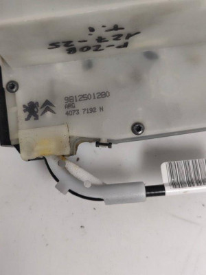 CERRADURA PUERTA TRASERA IZQUIERDA, PEUGEOT, 208