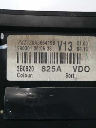  CUADRO INSTRUMENTOS, VOLKSWAGEN, PASSAT VARIANT (3B6) 