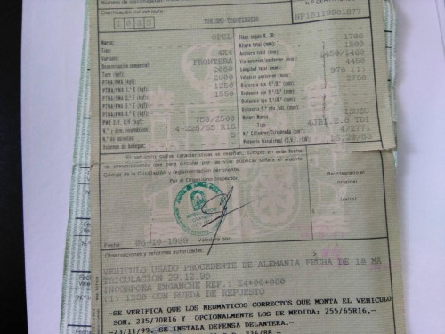  OPEL FRONTERA A 