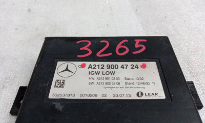 MODULO ELECTRONICO, MERCEDES-BENZ, CLASE E (BM 212) LIM.